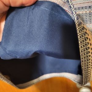 Halogen Tweed Skirt, Blue/Multi, 14 Petite